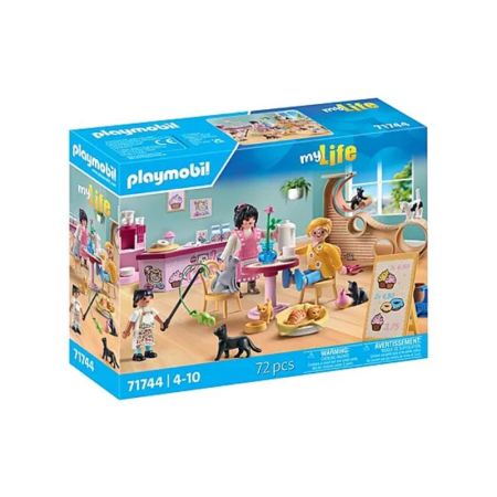 Playmobil My life cafetería para gatos