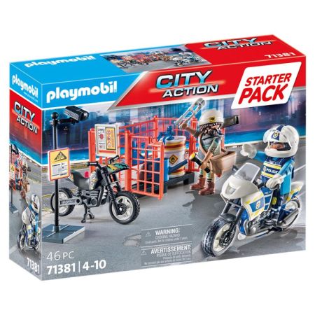 Playmobil City Action starter pack policía