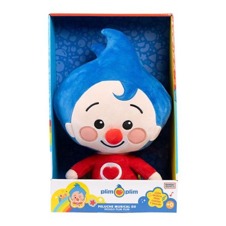 Plim Plim peluche musical payaso