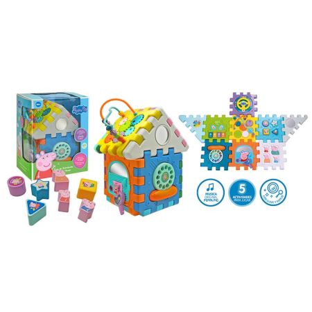 Casa de actividades Peppa Pig*