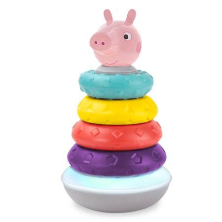 Aros apilables con sonidos Peppa Pig