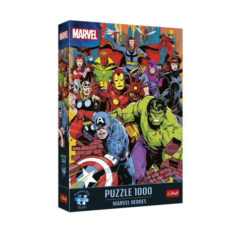 Puzzles 1000 piezas Héroes Marvel