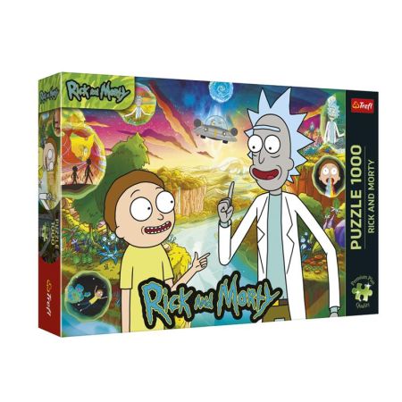 Puzzles 1000 piezas Warner Ricky and Morty