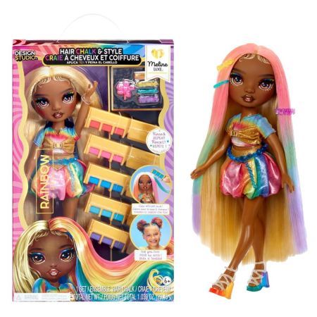 Rainbow high muñeca chalk & style Meline
