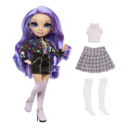 Rainbow High Style Icons Fashion mu&ntilde;eca Violet