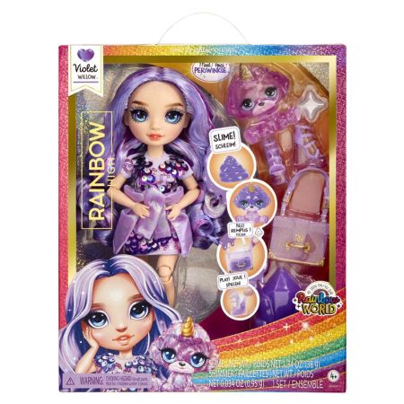 Rainbow World muñeca Violet