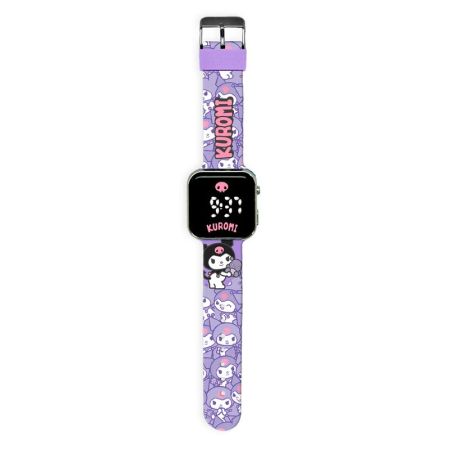 Reloj led cuenta pasos distancia cronómetro Kuromi