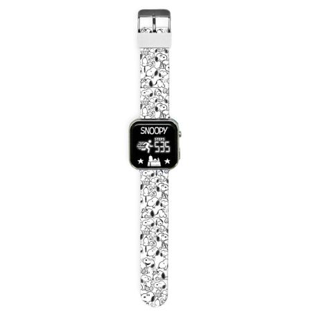 Reloj led pasos cronómetro Snoopy Peanuts