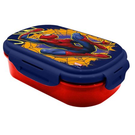 Sandwichera con cubiertos Spiderman