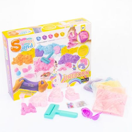 Set de arena mágica unicornio
