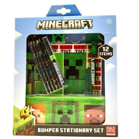 Set de papelería Minecraft