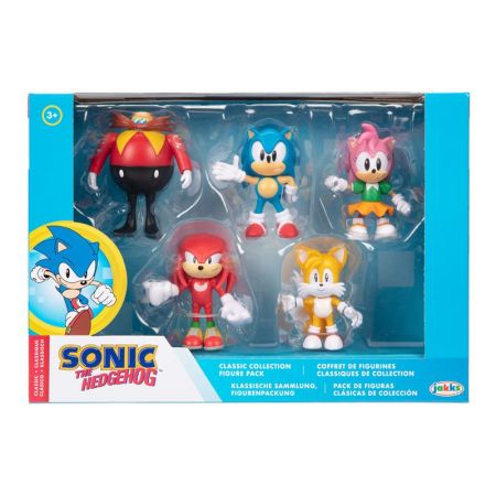 Sonic pack 5 figuras de 6 cm