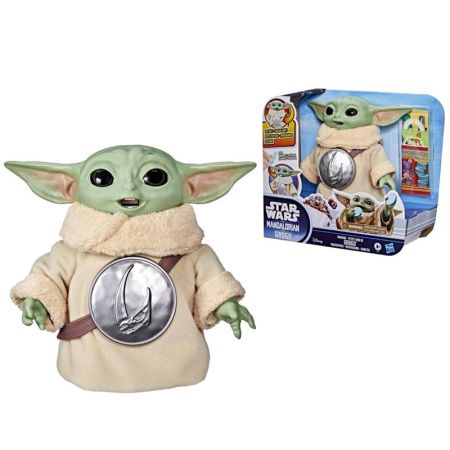 Star Wars Grogu merendando 16,5 cm