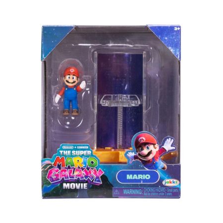Super Mario Galaxy fig 4 cm articuladas Mario