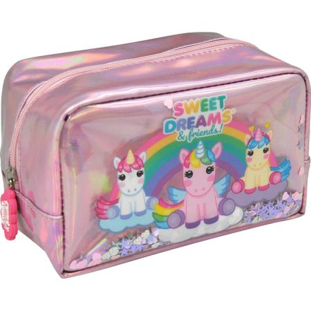Sweet Dreams neceser plateado