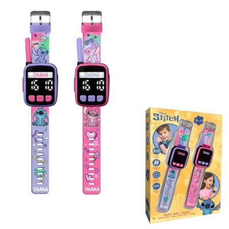 Walkie talkie y reloj 2 en 1 slim Stitch