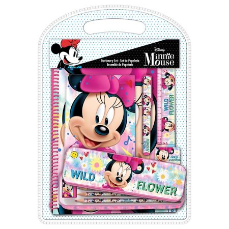 Set de papelería de Minnie