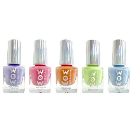 WOW generation esmalte uñas pack 5 colores pastel