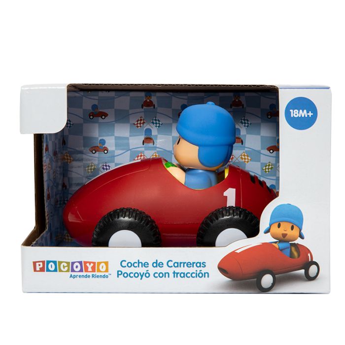 Comprar Coches de carreras Pocoyo con traccion de Bandai. 2 Anos