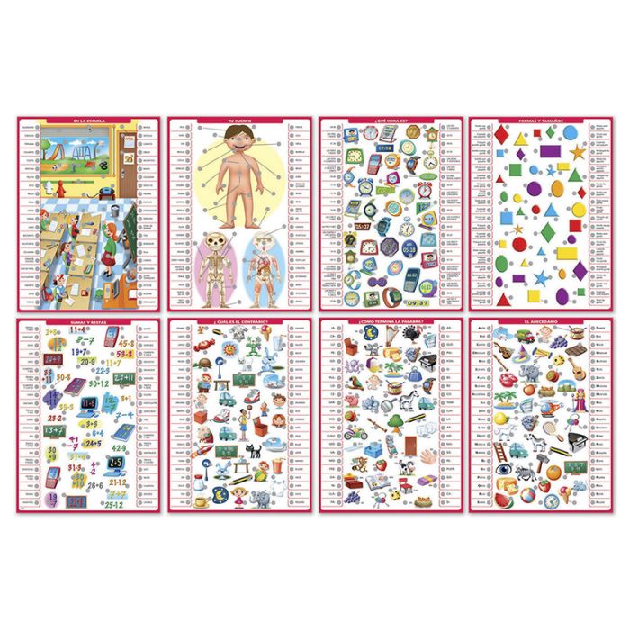 Aprendizaje Interactivo Educa – Conector Quiz Juego Educativo Con Más De 90 Preguntas, Lápiz Con Luz Y Sonido, Formato Libro, Para Niños De 3 A 6 Años