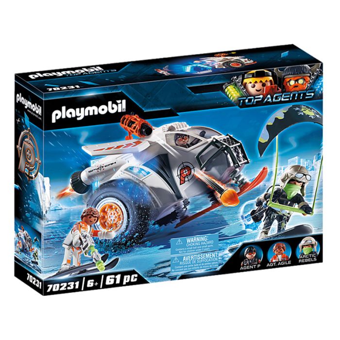 Comprar Playmobil Top Agents Spy Team planeador de nieve de