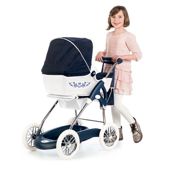 Azul Marino Carrito Bebe Juguete Inglesina Carrito Inglesina Cochecitos Para MuÃ±ecas Baratos Carricoche Carritos De  MuÃ±ecas Azul Marino Silla Gemelar