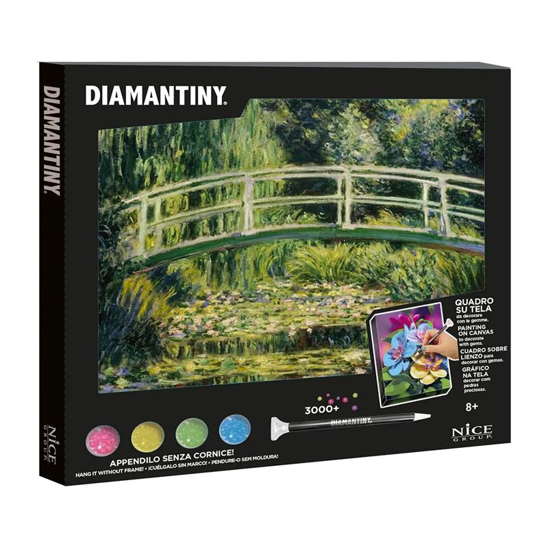 Diamantiny lienzo pintar con diamante Ninfa Blanca