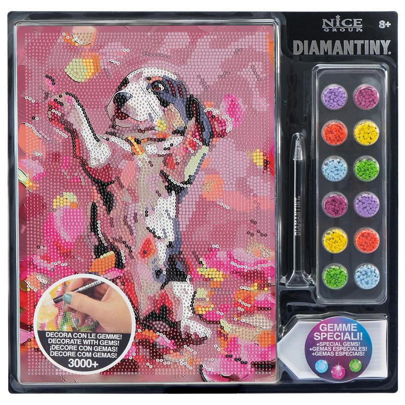 Diamantiny pintar con diamantes perros Beagle bebé