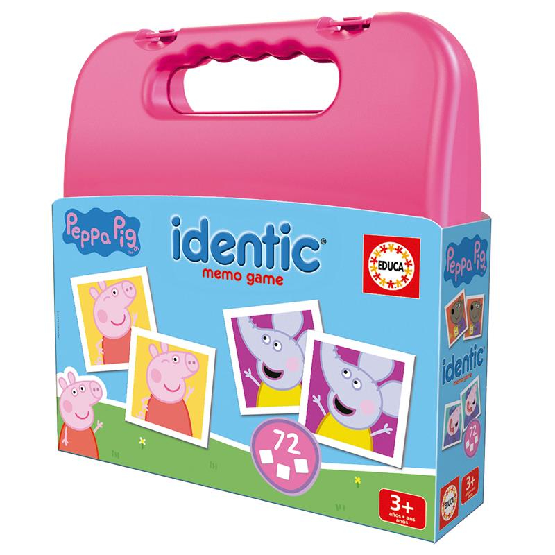 Educa identic Peppa Pg juego de memoria