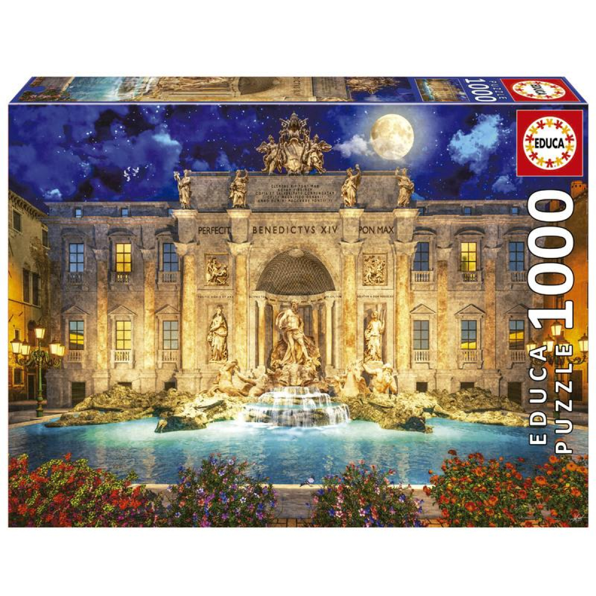 Educa puzzle 1000 fontana di Trevi