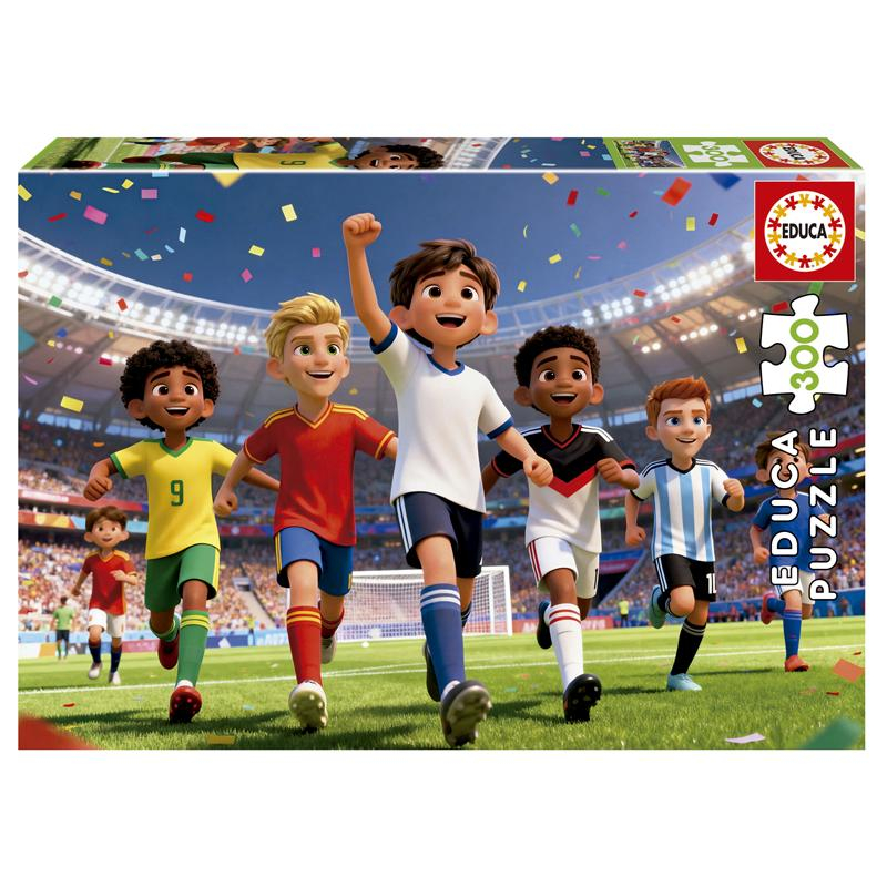 Educa puzzle 300 mundo del fútbol