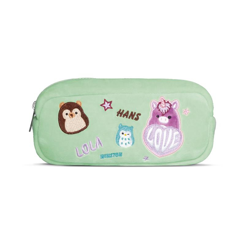 Estuche Squishmallows verde claro