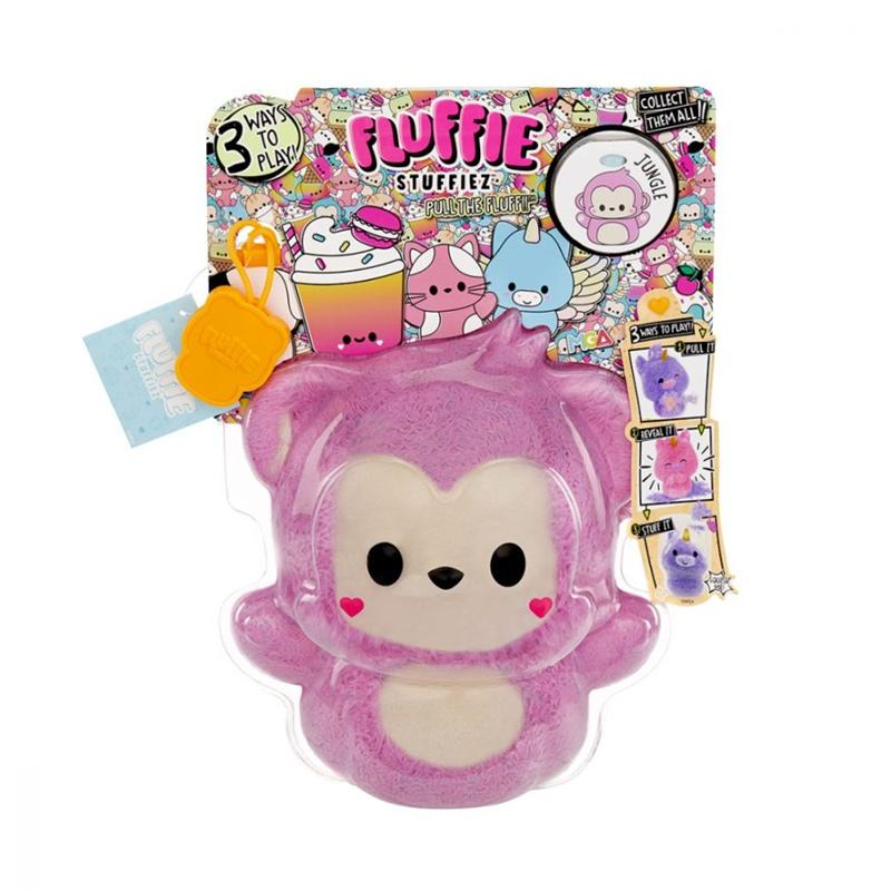 Fluffie Stuffiez peluches Monkey