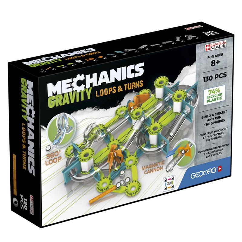 Geomag Mechanics Gravity loops 130 piezas