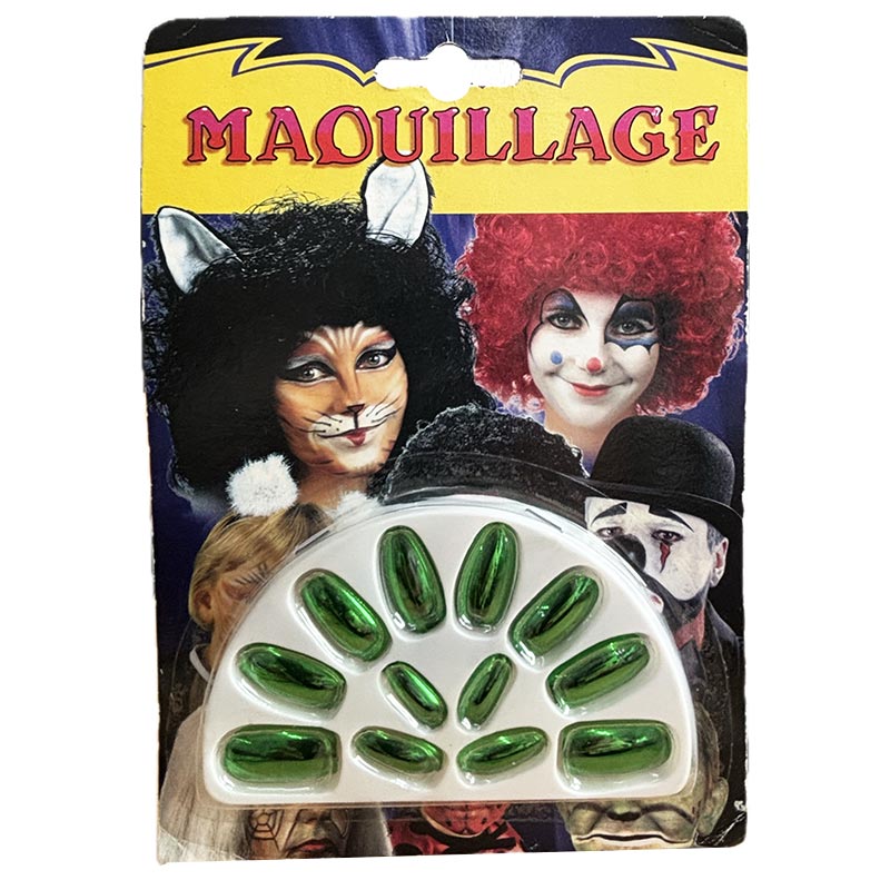 Uñas de bruja Halloween