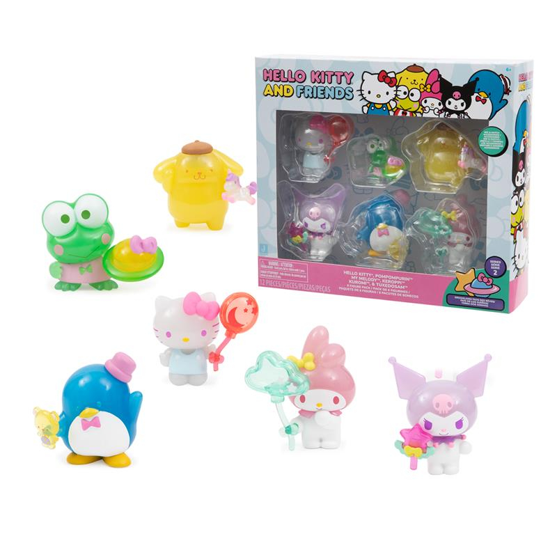 Hello Kitty pack 6 figuras 5cm