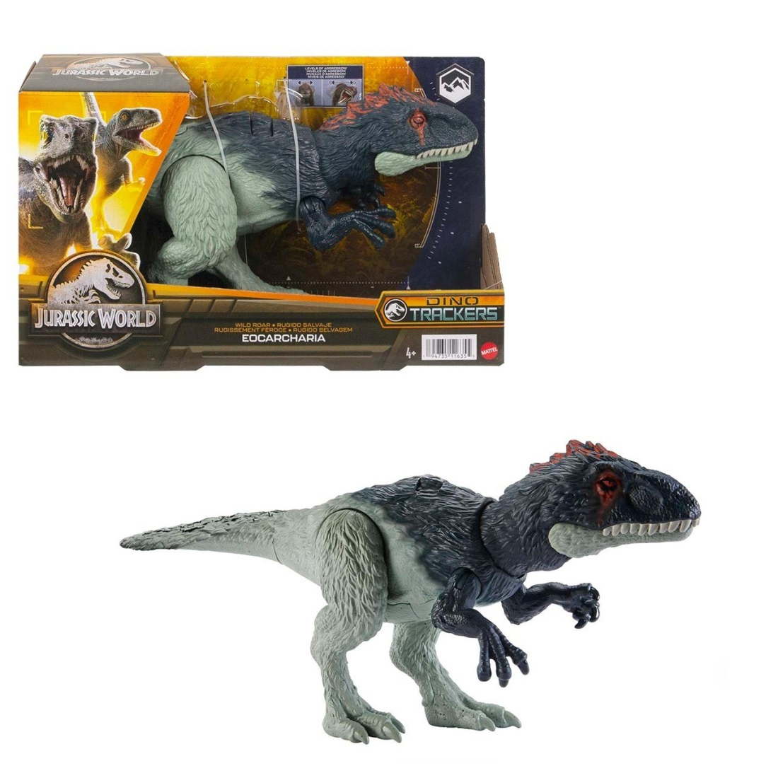 Dinosaurio Jurassic World Wild Roar Eocarcharia