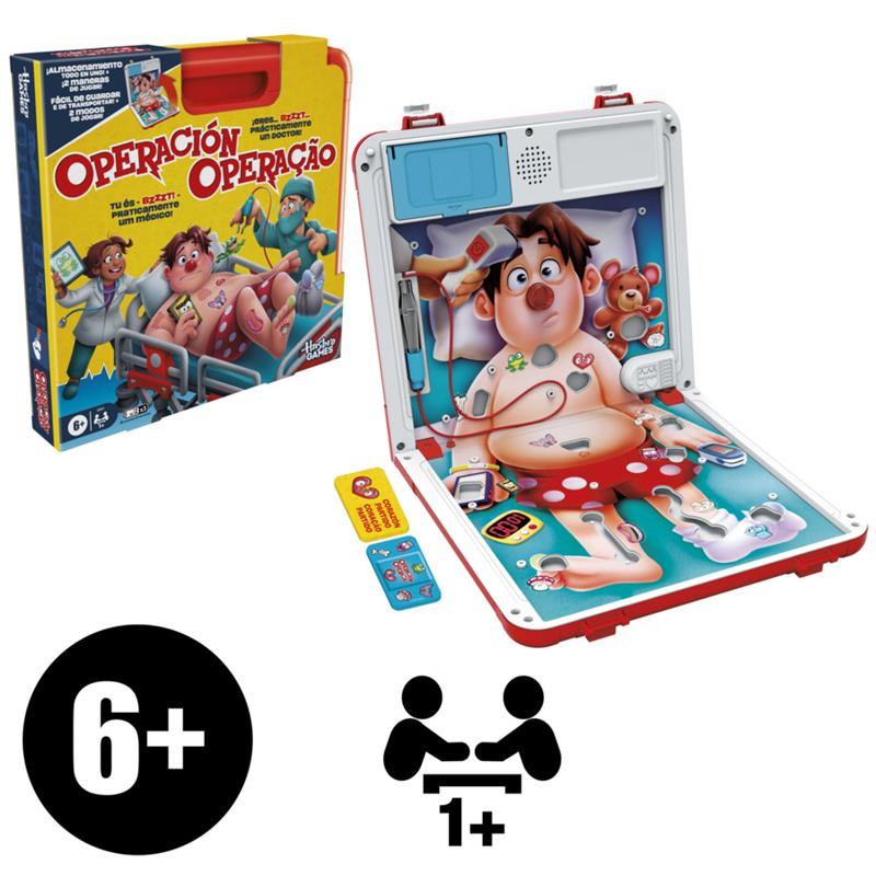 Hasbro Gaming Juegos Doctoras Para Operar Hasbro Juegos De Doctora