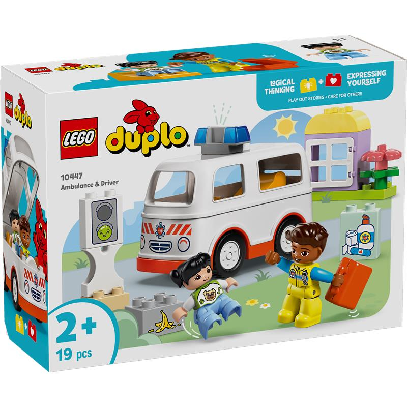 Lego Duplo ambulancia y conductor