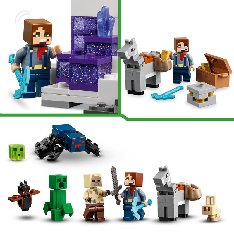 Lego Minecraft el pozo de mina de los Páramos