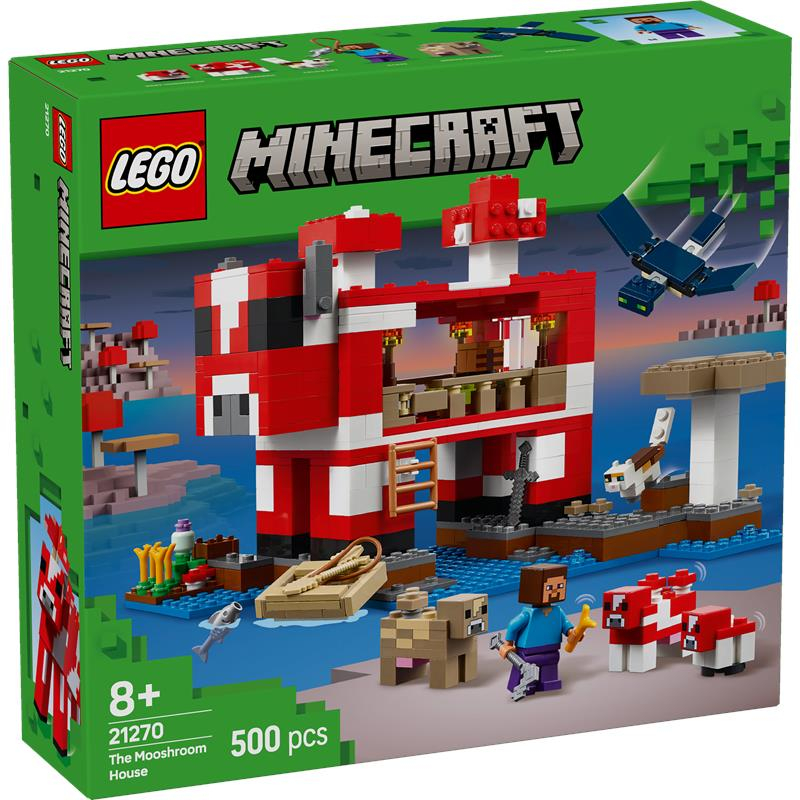 Lego Minecraft la casa Champiñaca