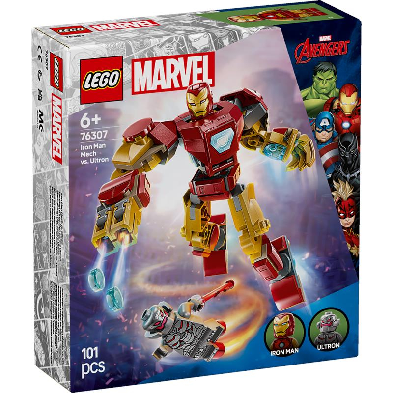 Lego Súper héroes armadura de Iron Man vs. Ultrón