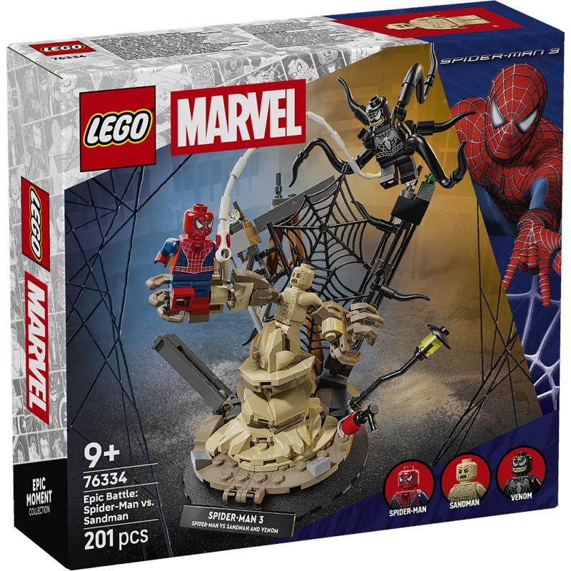 Lego Súper Héroes batalla Spiderman vs. Sandman