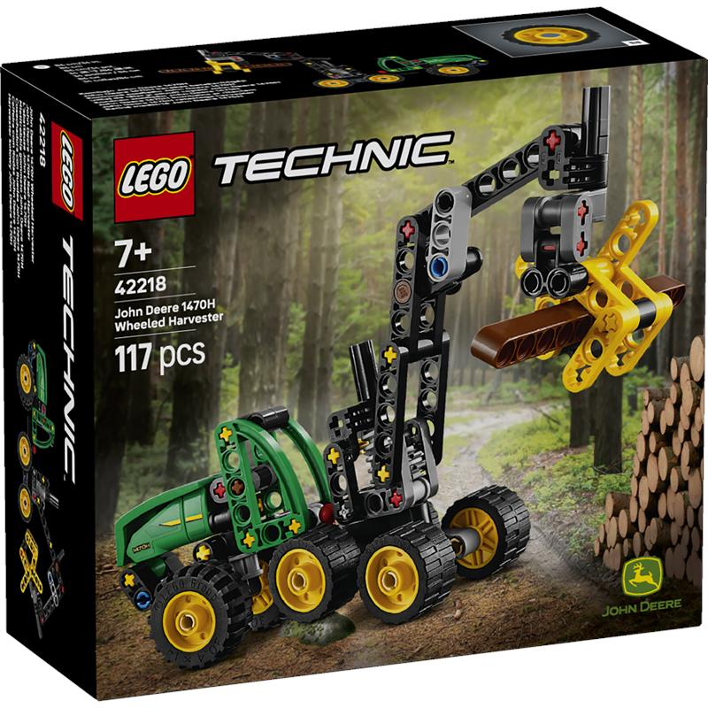 Lego Technic cosechadora ruedas John Deere 1470H