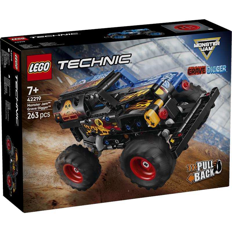 Lego Technic Monster Jam GraveDigger fuego hielo