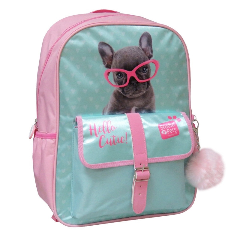 Mochila escolar Perrito Fashion Studio Pets 40cm
