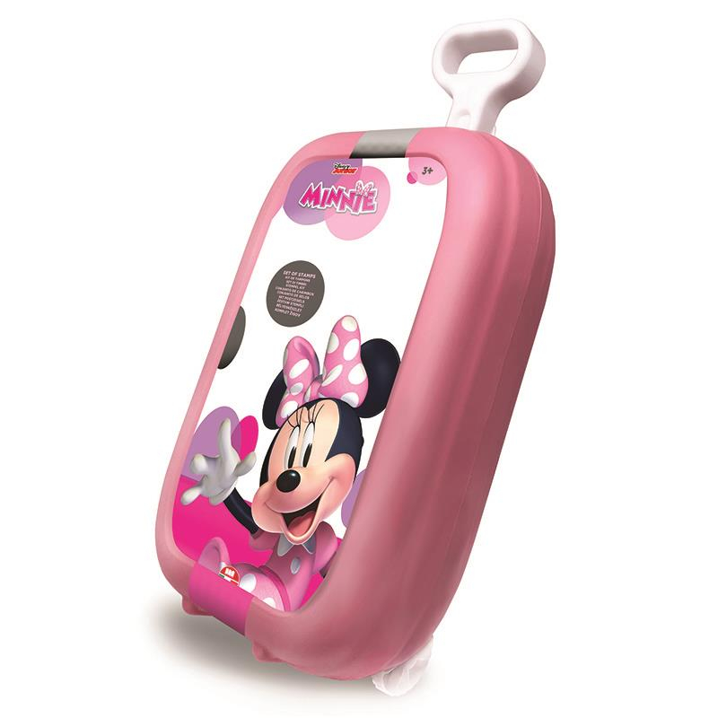 Minnie estuche de pintura 18rotuladores y 8 sellos