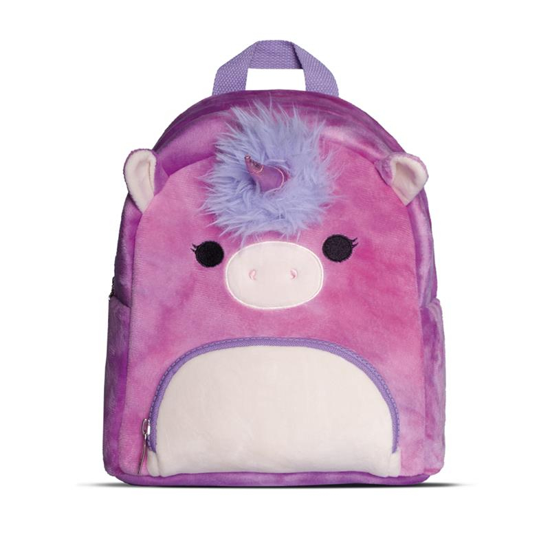 Mochila Squishmallows Lola cerdo rosa