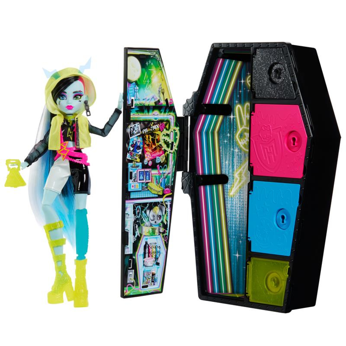 Gemischte Farben Neon Finger Frights – Packung Mit 24 Stück, Je 4 Cm, Bunte Grusel-Finger Für Partys Und Halloween
