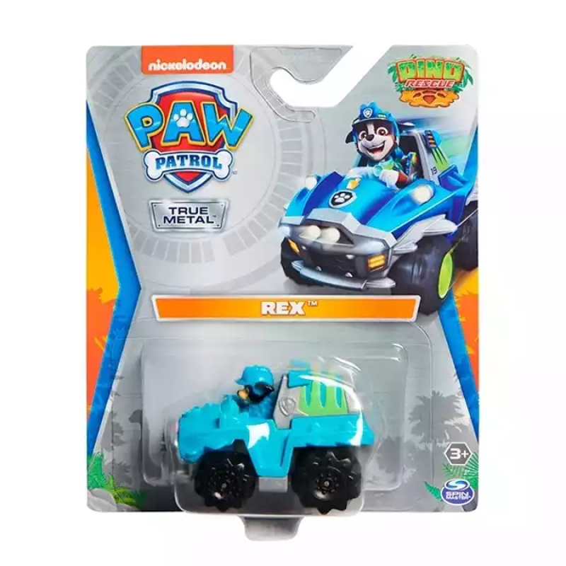 Patrulla canina vehículo die cast Rex Dino